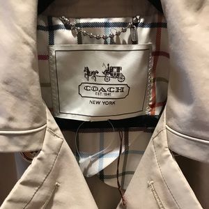 Coach trench coat